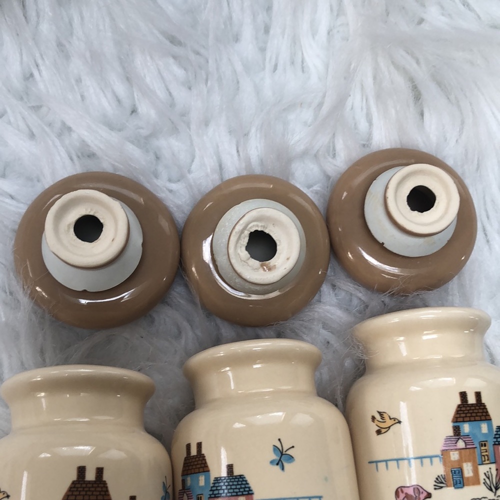 VTG Spice jar 3pc - Picture 4 of 5